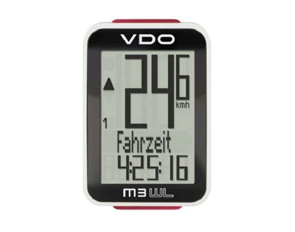 VDO Fahrradcomputer M3 WL, kabellos über Funk