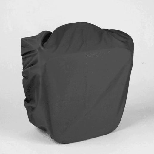 Regenschutz schwarz für Einzeltasche