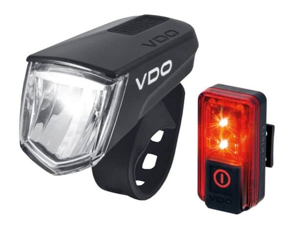 VDO Fahrradbeleuchtungs-Set ECO Light, Größe: M60