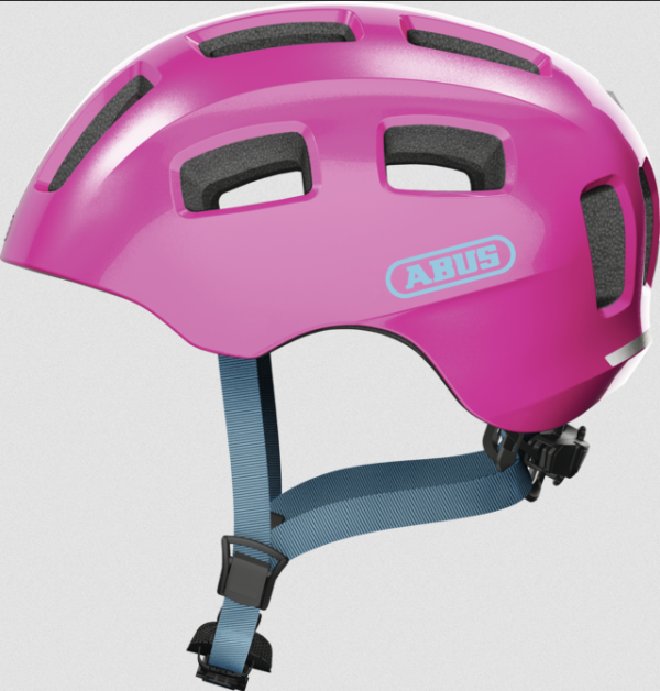 Fahrradhelm Abus Youn-I in der Farbe Sparkling-pink