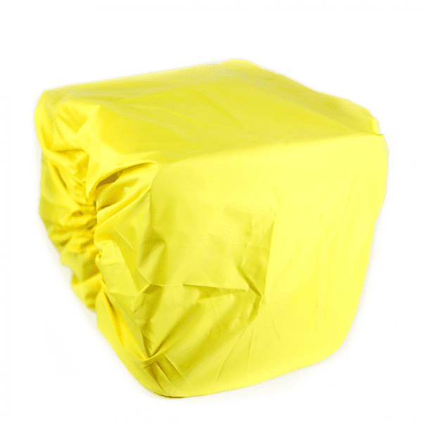 Regenschutz gelb für Doppeltasche