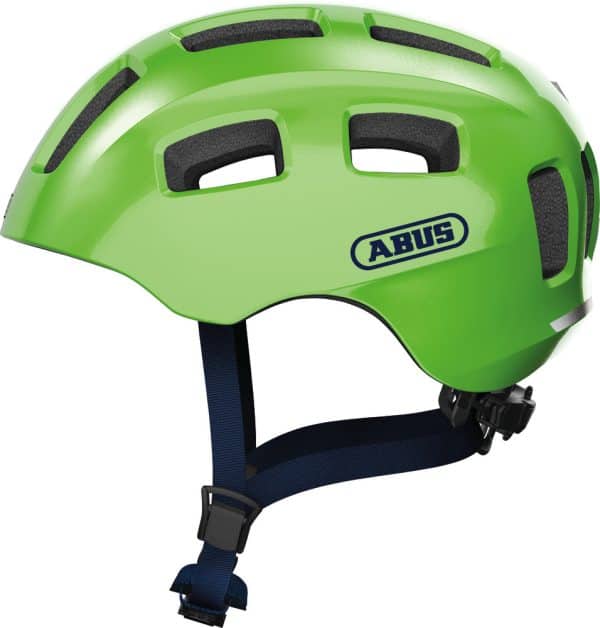 Fahrradhelm Abus Youn-I 2.0 in der Farbe Sparkling-green