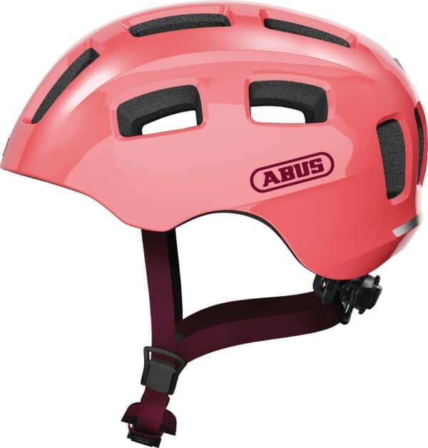 Fahrradhelm Abus Youn-I 2.0 in der Farbe Living-coral