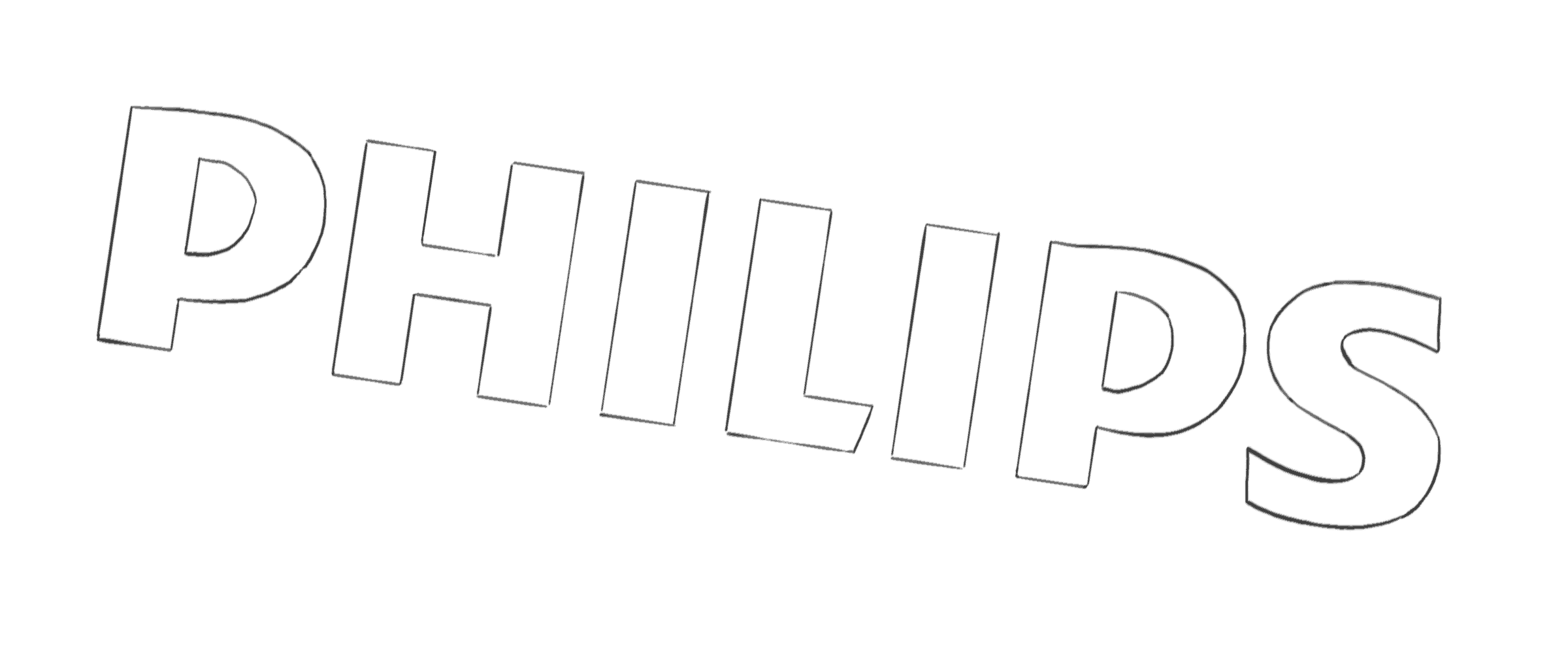 Zeichnung Philips Logo