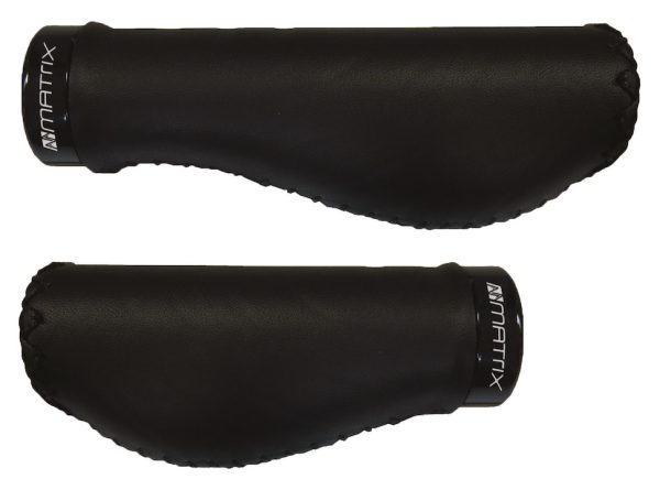 Matrix Lenkergriffe G39 Leder in der Farbe schwarz in den Größen 135 & 95 mm