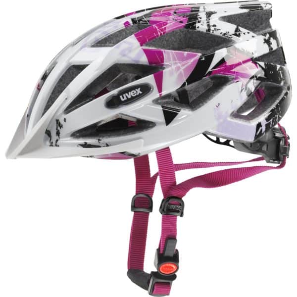 Uvex Fahrradhelm AIR WING in der Farbe white-pink