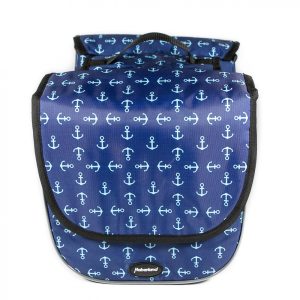 Haberland Doppeltasche Trendy in Motiv/Farbe blau-anker mit 16 l Volumen
