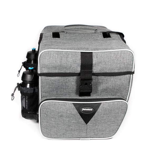 Haberland Doppeltasche MAXI mit 31 l Volumen in der Farbe grau