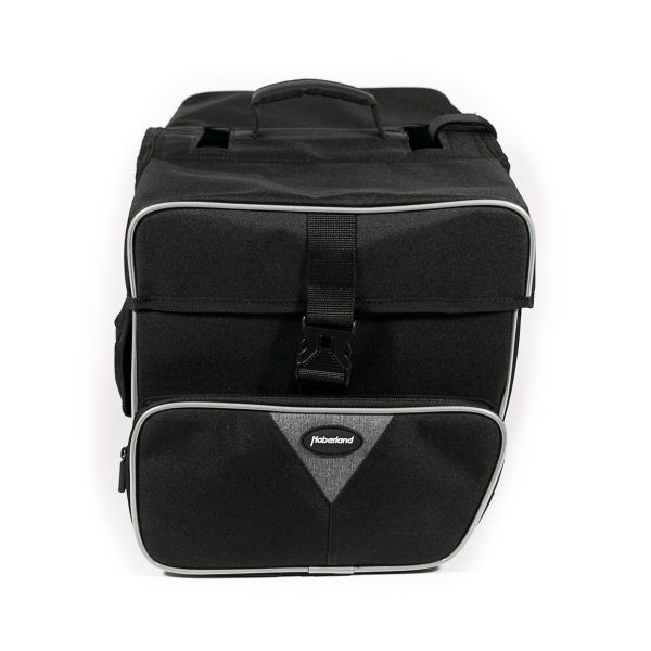 Haberland Doppeltasche MAXI mit 31 l Volumen in der Farbe schwarz