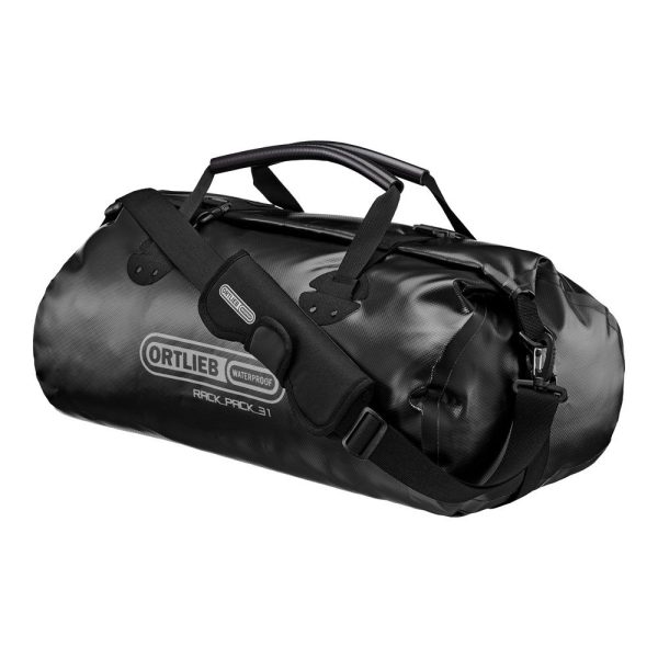 Ortlieb Fahrradsporttasche Rack-Pack mit 31 l Voumen in der Farbe black