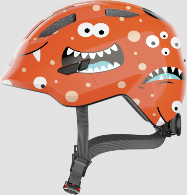 Fahrradhelm Abus Smiley 3.0 in der Farbe Orange-monster-shiny