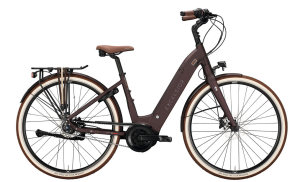 Excelsior E-Bike in der Farbe Aubergine Matt