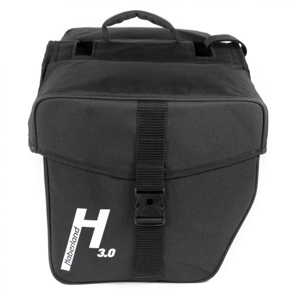 Haberland Doppeltasche BASIC L 3.0 mit 31 l Volumen in der Farbe schwarz