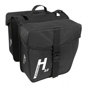 Haberland Doppeltasche Basic M 3.0 in der Farbe schwarz mit 25 l Volumen