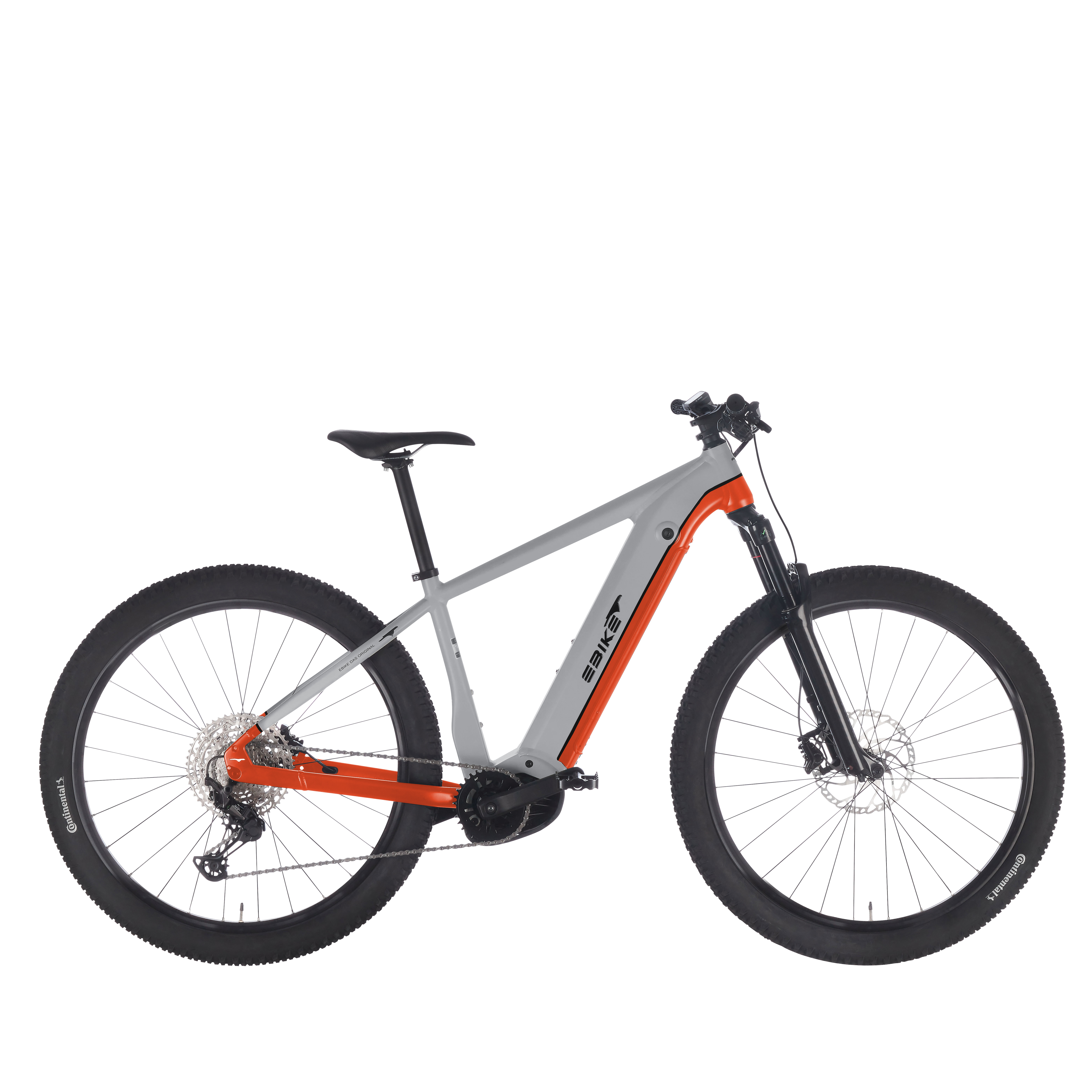 E Bike Advanced OFFROAD PRO MTB 50 in der Farbe Grau / Orange Matt - CX