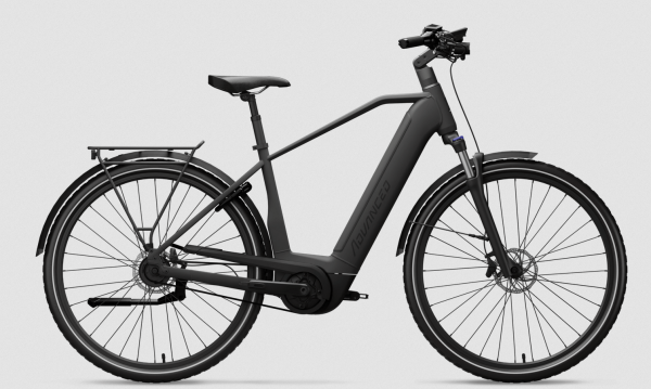 E Bike Advanced TOUR PRO mit Diamant-Rahmen in der Farbe Graphite-black