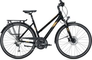 Morrison T 4.0 mit Trapez-Rahmen mit 28 Zoll-Reifen in der Farbe black sand, Modell 2022