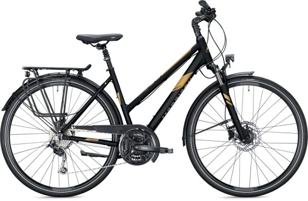Morrison T 4.0 mit Trapez-Rahmen mit 28 Zoll-Reifen in der Farbe black sand, Modell 2022
