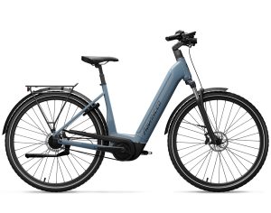 E Bike Advanced TOUR PRO mit Wave-Rahmen und Automatik-Schaltung in der Farbe fresh-blue
