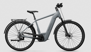 E Bike Advanced TREKKING PRO als Diamant-Rahmen mit Kettenschaltung in der Farbe grau