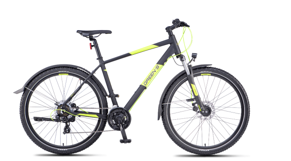 Greens LEICESTER mit 29"-Reifen in der Farbe black-matt, Modell 2023