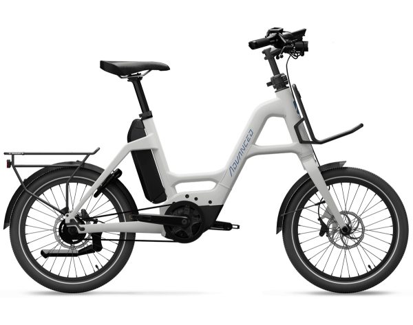 E Bike Advanced URBAN Easy Compact mit 725 Wh-Akku in der Farbe white-matt