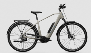 E Bike Advanced TREKKING PLUS als Diamant-Rahmen in der Farbe natural-grey