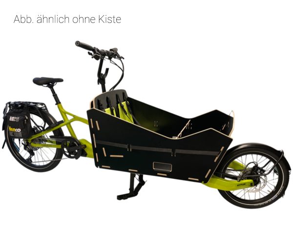 Kettler Lastenrad Cargoline HT 800 in der Farbe lime-green