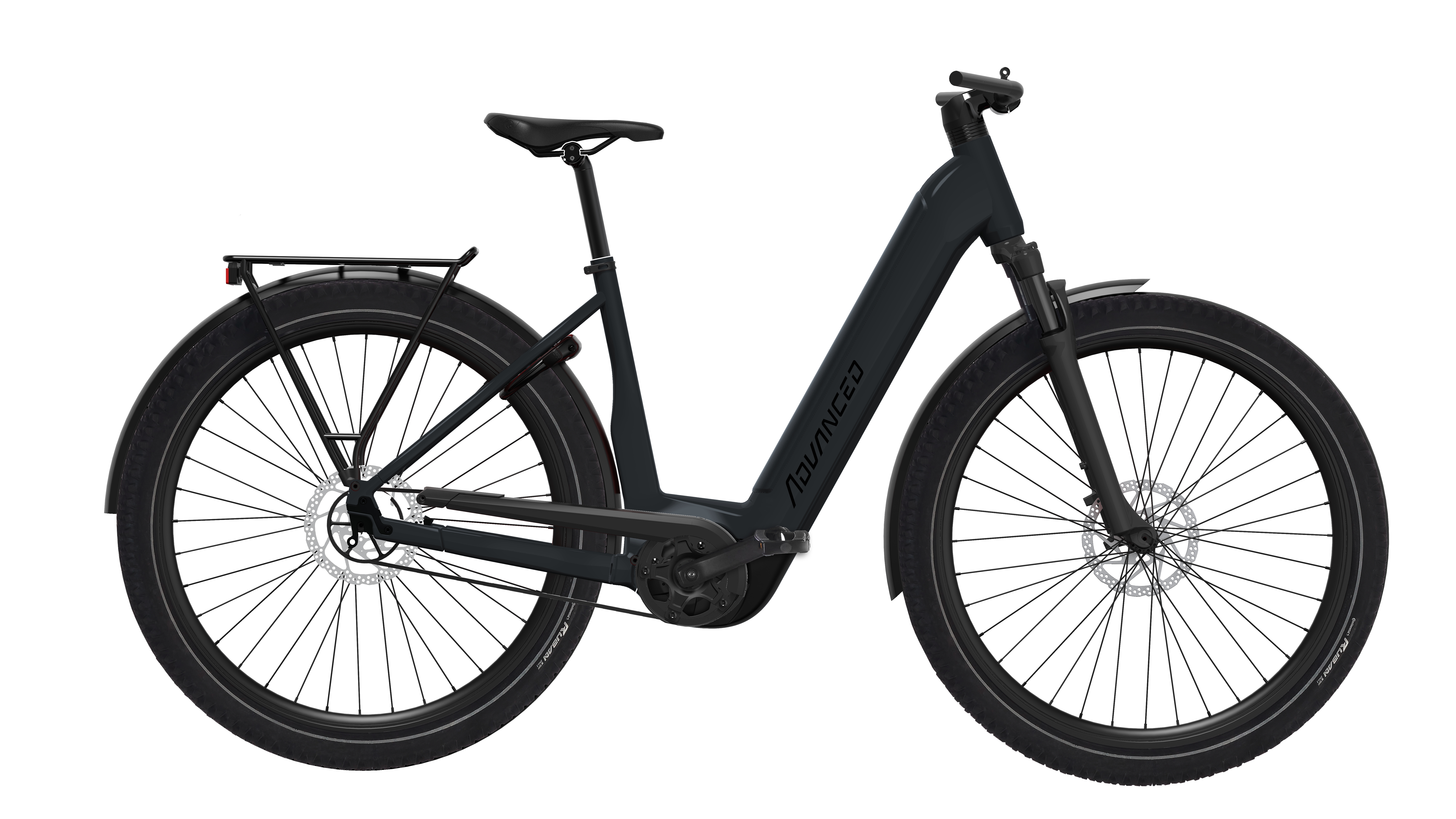 E Bike Advanced TOUR PRO als Wave-Rahmen & 5-Gang Nabenschaltung in der Farbe graphite-black-matt