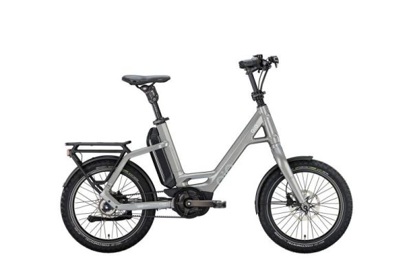 QIO EINS P-5 RT (Rücktritt) mit 5-Gang Schaltung & 545 Wh-Akku als Unisex-Rahmen in der Farbe lead metal, Modell 2023
