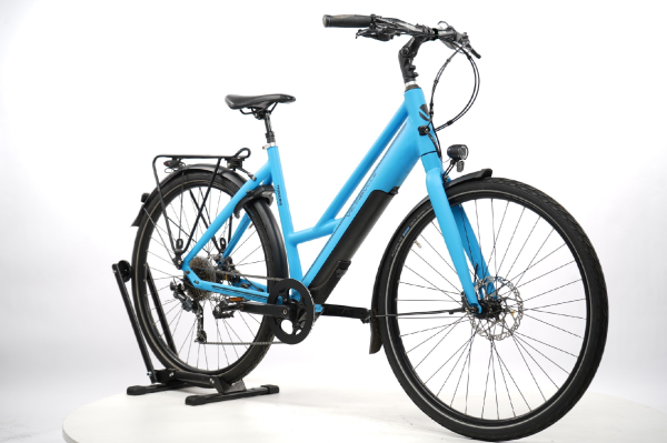 Velo de Ville AEF400 FL 252 Wh Trapez sky blue matt – Bild 2