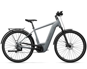 E Bike Advanced TREKKING PRO mit 750 Wh-Akku & Kettenantrieb als Diamant-Rahmen in der Farbe elefant-grey