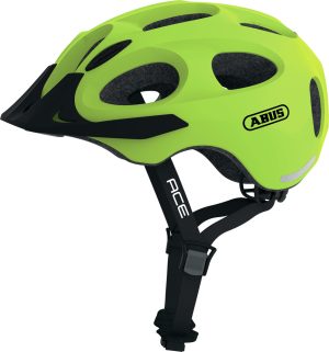 Abus Fahrradhelm YOUN-I ACE in der Farbe signal-yellow
