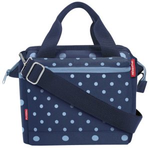 Reisenthel Klickfix Lenkertasche ROOMY mit 4 l Volumen im Design mixed dots blue