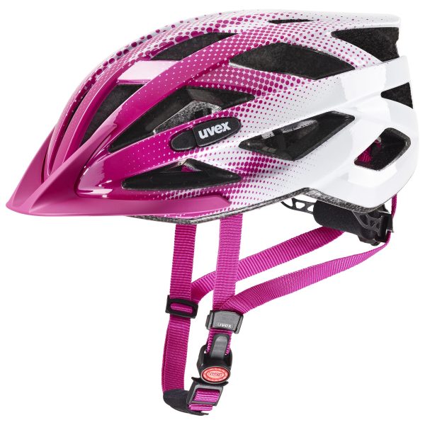 Uvex AIR WING Fahrradhelm in der Farbe pink white