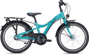 Falter FX 203 ND Y-Lite RT (Rücktritt) als Trapez-Rahmen in der Farbe turquoise-red