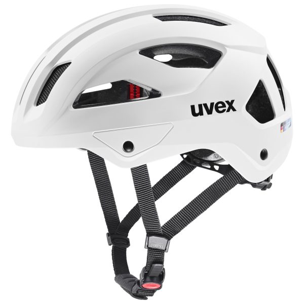 Uvex STRIDE Fahrradhelm in der Farbe white matt