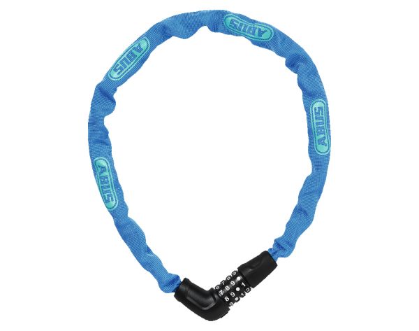 Abus Zahlen-Kettenschloss STEEL-O-CHAIN 5805C/75 in der Farbe blau