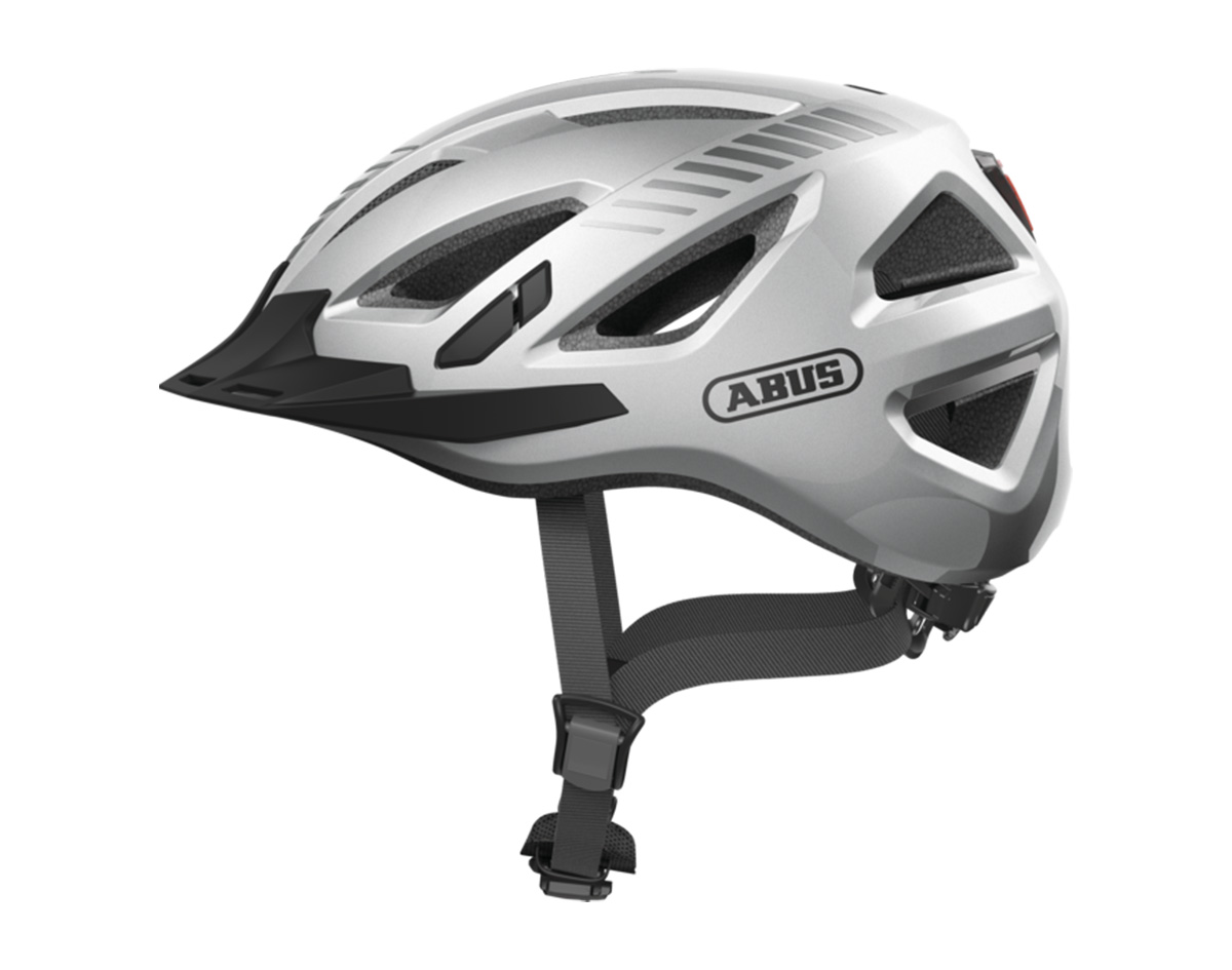Abus Fahrradhelm URBAN-I 3.0 in der Farbe signal silver
