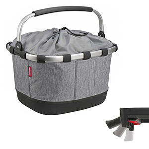 Reisenthel Klickfix CARRYBAG GT für das Befestigungssystem Uniklip mit 24 l Volumen im Design twist silver