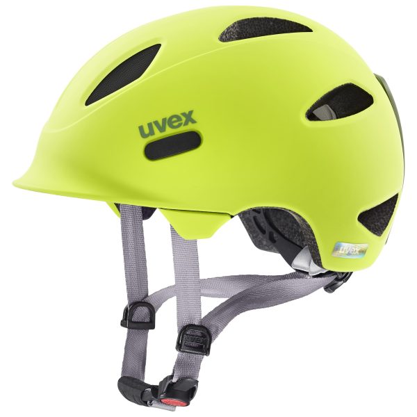 Uvex Fahrradhelm OYO in der Farbe neon yellow