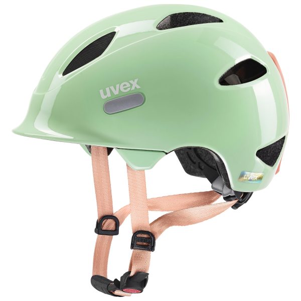 Uvex Fahrradhelm OYO in der Farbe mint peach