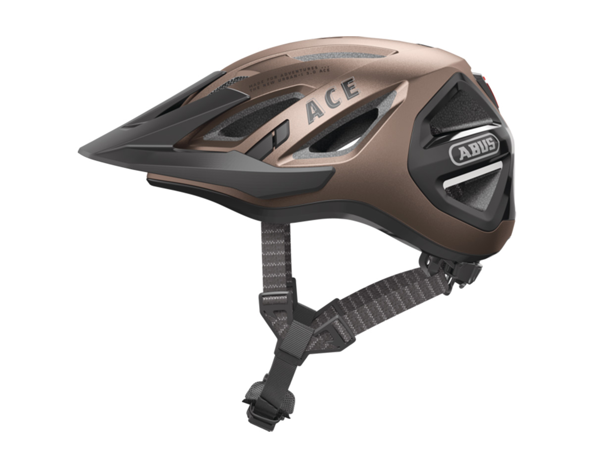 Abus Fahrradhelm URBAN-I 3.0 ACE in der Farbe metallic copper