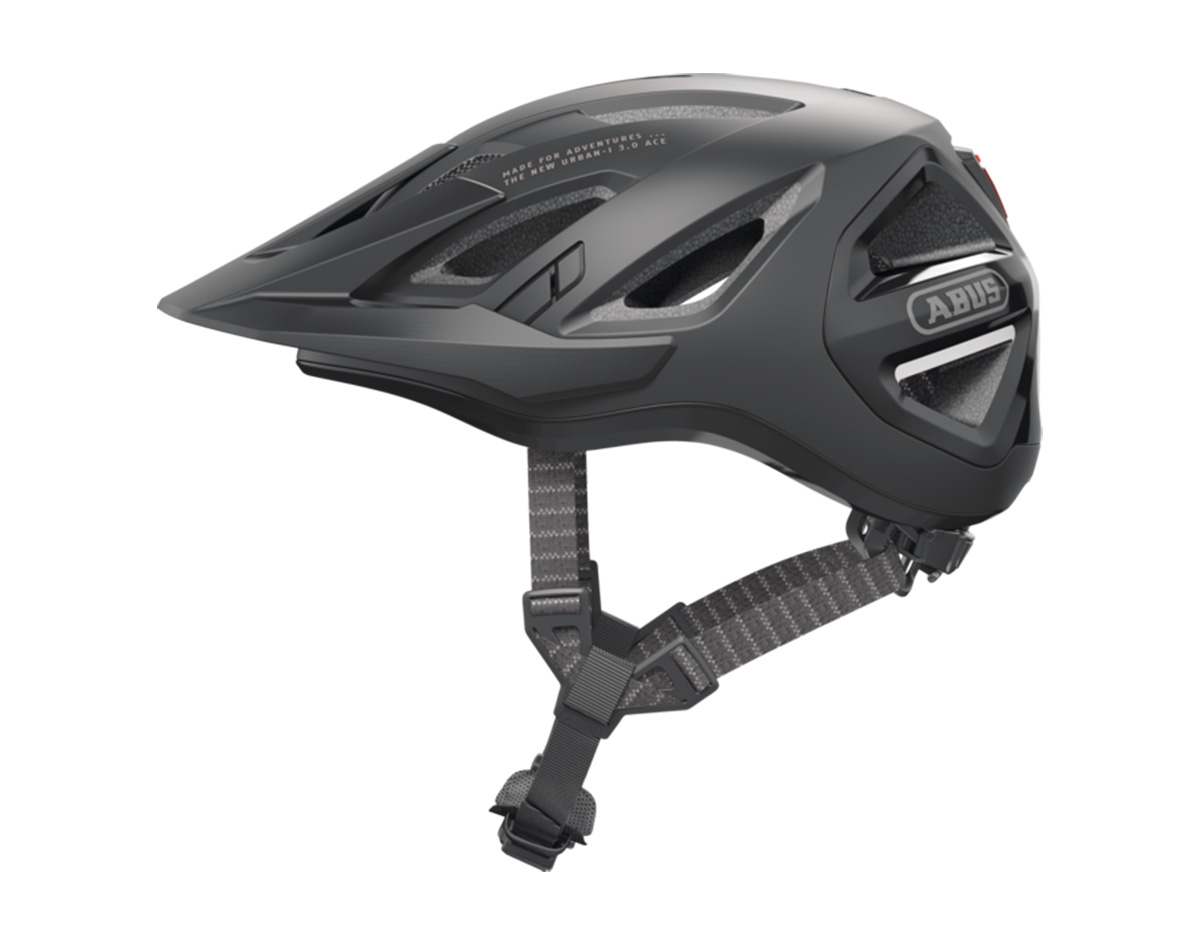 Abus Fahrradhelm URBAN-I 3.0 ACE in der Farbe velvet black