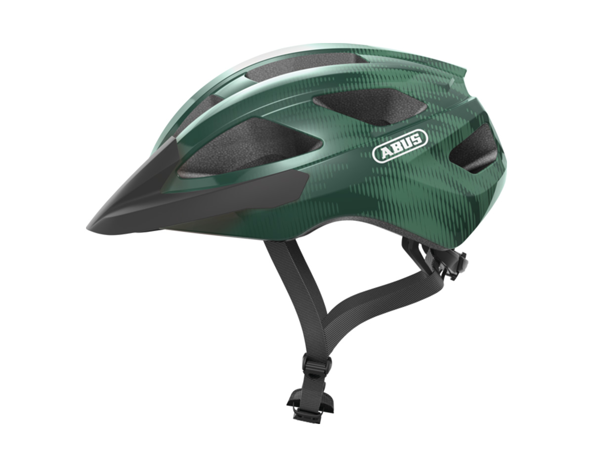 Abus Fahrradhelm MACATOR in der Farbe opal green