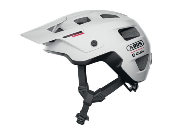 Abus Fahrradhelm MODROP in der Farbe polar white