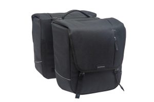 New Looxs Doppelpacktasche NOVA DOUBLE für das Befestigungssytem RACKTIME mit 32 l Volumen in der Farbe black