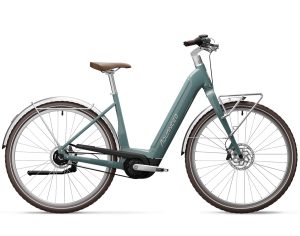 E Bike Advanced URBAN PRO mit 500 Wh-Akku als Wave-Rahmen in der Farbe teal