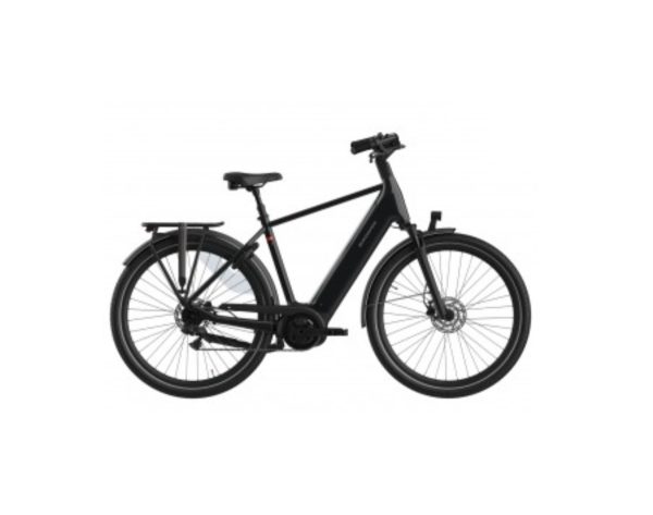 Batavus FINEZ E-GO POWER SPORT mit 750 Wh-Akku als Diamant-Rahmen in der Farbe nero black