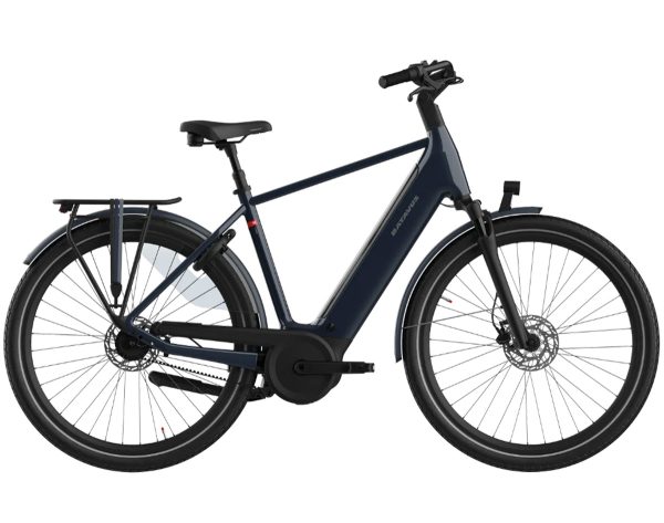 Batavus FINEZ E-GO POWER EXCLUSIVE PLUS RT (Rücktritt) mit 750 Wh-Akku als Diamant-Rahmen in der Farbe blue black